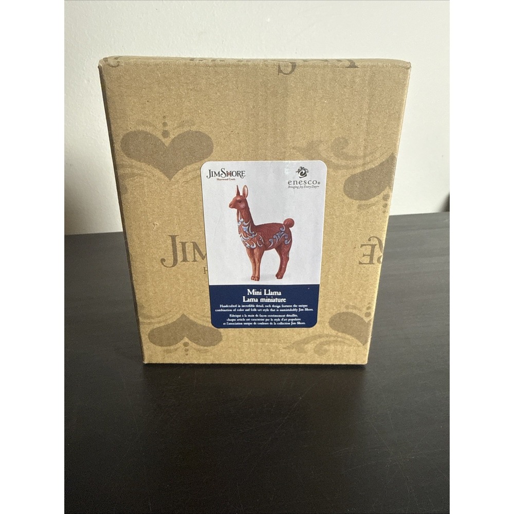 Jim Shore Heartwood Creek Mini Llama 6006446 New In Box